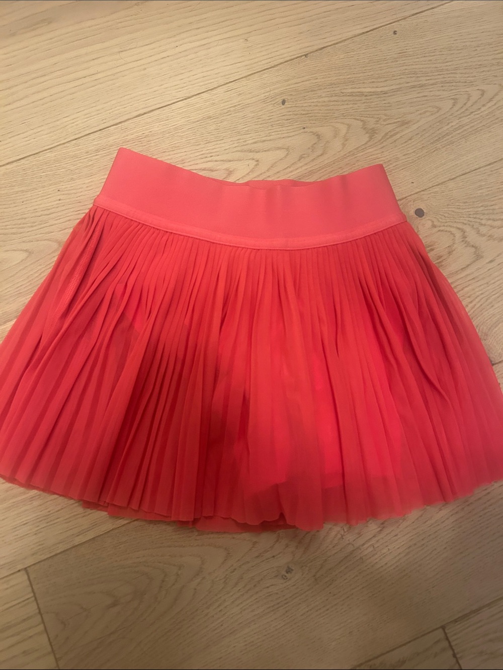 lululemon athletica Coral Pleated Mini Skirt